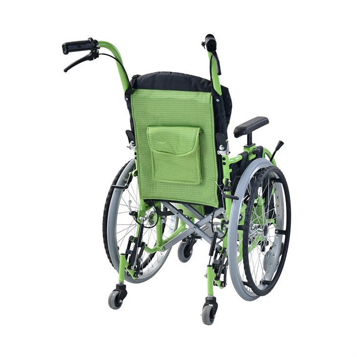 Aluminum Alloy Frame Children Kids Wheelchair With Armrests Children Cerebral Palsy Wheel Chair